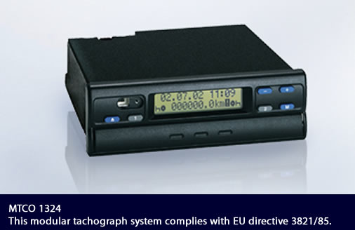 Digital tachograph VDO DTCO 1381 Rel. 1.4: the best digital control device